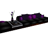 Dark Purple Pose couch