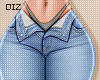 !!D Jeans L Blue Grey