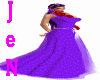 Purple long Dress JK