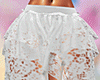 Lace White Skirt