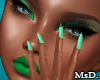 Mss. K- Nails Green
