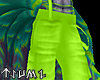 ~Tsu Lime 3/4 Pants