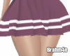 School Skirt Purple