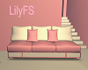 Pink Love Couch