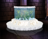 Fish tank round couch