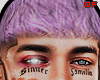 🅾. Haircut purple