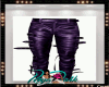 *D*Leather Strapped Pant