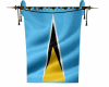 *Royale*Saint Lucia Flag