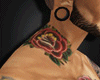 CP* Roses Right Neck Tat