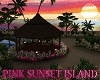 Pink Sunset Island