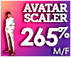 AVATAR SCALER 265%