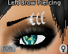 f0h Left Brow Piercing