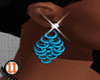 Sexy Blue Grapes Earring