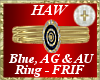 Blue, AG & AU Ring FRIF