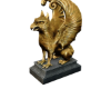 Golden Griffin Statue