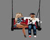 Red and blk swing