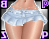 Denim Star Skirt/Light