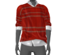 EU Rich Red Plaid Vest