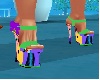 Twiggy pop art shoes