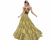 BC BEL GOWN SPRING GOLD