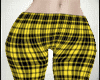 Grid Yellow Pants