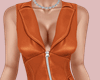 E* Orange Autumn Dress