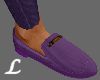 Loafers In Purple