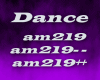 DANCE  am 219