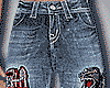 ☑ Patch Work Jeans