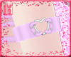 H| Heart Armband Lilac L