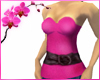 RC Sash Belt Tank Fushia