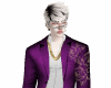 Purple Full Open Suit