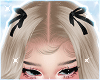 mini black bows