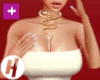 Gold Snake Choker