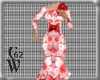 Flamenco Floral Dress