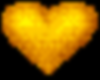 gold heart
