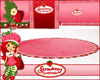 Strwbry Shcake Round Rug