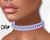 DR- Lilly lilac choker