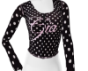 Blare black polka A