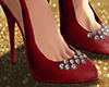 Gems Stilettos Red