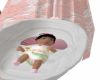 Baby Aimee in Bassinett