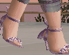 Crystal Lilac Heel