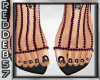 Gothic Ruby Blk Sandals