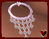 Te  Pink Diamond Hoops
