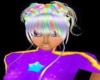 rainbow hair~ up do