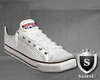 S| White Kicks M