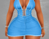 $ Viral Dress In Blue