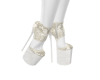 FMB Ivory Wedding Heels