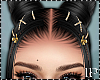 Khloe Gold Clips Black