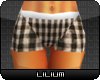 L* Brown Chexy Shorts
